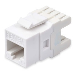 Belden Jack Modular Cat6+ KeyConnect, 1x RJ-45, Blanco 