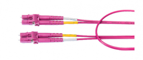 Belden Cable Fibra Óptica Jumper Duplex OM4 2x LC Macho - 2x LC Macho, 6 Metros, Rosa 