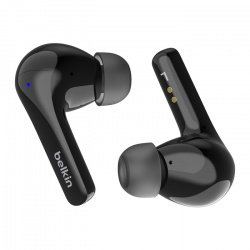 Belkin Audífonos Intrauriculares con Micrófono SoundForm Motion, Inalámbrico, Bluetooth, USB-C, Negro 