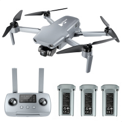 Drone Binden Hubsan Zino Mini Pro con Cámara 4K, 4 Rotores, hasta 500 Metros, Negro/Gris 