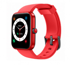 Binden Smartwatch P8 Max, Touch, iOS/Android, Rojo - Resistente al Agua 
