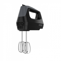 Black & Decker Batidora de Mano B3293, 175W, 5 Velocidades, Negro/Gris 