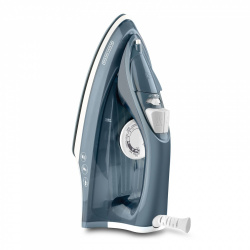 Black & Decker Plancha a Vapor IRBD300, Suela Antiadherente, 1200W, 0.25 Litros, Azul 