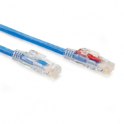 Black Box Cable Patch Cat6 UTP sin Enganches RJ-45 Macho - RJ-45 Macho, 6 Metros, Azul 