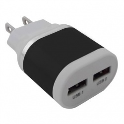 Wall Charger With Two Ports Usb Input 100 240 0 6 A 50 60Hz - GE-161264N