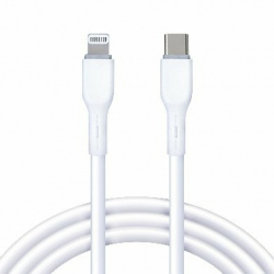Brobotix Cable USB-C Macho - Lightning, 1 Metro, Blanco 
