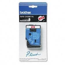 Cinta Brother TC6001 Negro sobre Azul, 47mm x 7.7m 