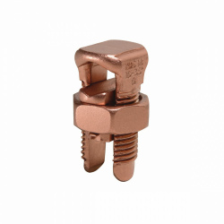 Burndy Conector Bipartido KS25, 1 Orifício, para Cobre/Aluminio 