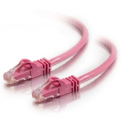 C2G Cable Patch Cat6 UTP sin Enganches RJ-45 Macho - RJ-45 Macho, 1.8 Metros, Rosa 