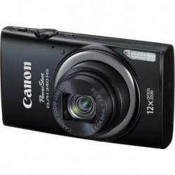 Cámara Digital Canon PowerShot ELPH 340 HS, 16MP, Zoom óptico 12x, Negro 