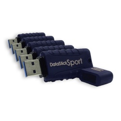 Memoria USB Centon DataStick Sport, 32GB, USB 3.2, Azul, 5 Piezas 