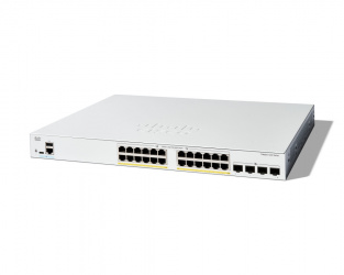 Switch Cisco Gigabit Ethernet Catalyst 1200, 24 Puertos PoE+ 10/100/1000Mbps + 4 Puertos SFP+, 375W, 128 Gbit/s - Administrable 