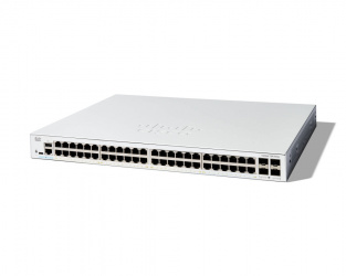 Switch Cisco Gigabit Ethernet Catalyst 1200, 48 Puertos + 4 Puertos SFP, 104 Gbit/s - Administrable 