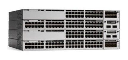 Switch Cisco Gigabit Ethernet Catalyst 9300L, 48 Puertos PoE+ 10/100/1000Mbps + 4 Puertos SFP, 104 Gbit/s, 32.000 Entradas - Administrable ― Abierto 