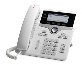 Cisco Teléfono IP con Pantalla 3.5'' 7821, Alámbrico, 2 Líneas, Altavoz, Blanco 