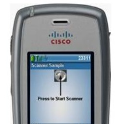 Cisco Teléfono IP de 6 Líneas con Pantalla 2'' 7926G, Inalámbrico, Bluetooth, Altavoz, Negro/Gris 