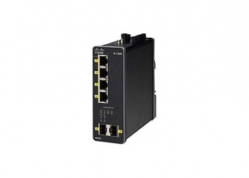 Switch Cisco Gigabit Ethernet IE 1000-4P2S-LM, 4 Puertos 10/100/1000Mbps + 2 Puertos SFP - Administrable 