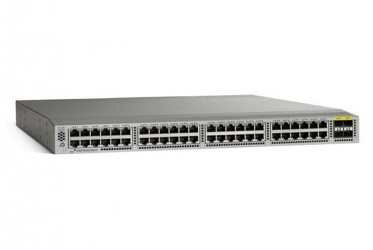 Switch Cisco Gigabit Ethernet Nexus 3048TP-1GE, 48 Puertos 10/100/1000Mbps + 10 Puertos SFP+, 128.0000 Entradas - Administrable 