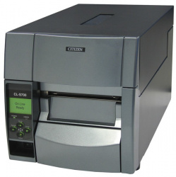Citizen CL-S700II, Impresora de Etiquetas, Transferencia Térmica/Directa, 203 x 203 DPI, USB, Gris ― Abierto 