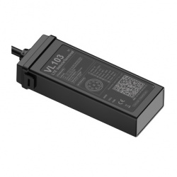 Concox Rastreador GPS para Vehículos VL103 LTE 4G, Negro 