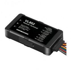 Concox Rastreador GPS para Vehículos VL802, 4G, Negro 