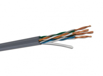 Condumex Bobina de Cable Cat5e UTP, 305 Metros, Gris 