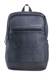 Cool Capital  Mochila de Poliéster CC-B37745 para Laptop 15.6”, Gris 