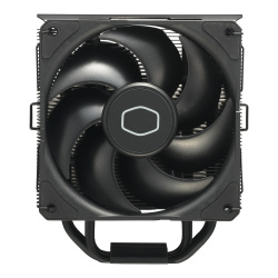 Disipador CPU Cooler Master Hyper 212 Black, 120mm, 690 - 2500RPM, Negro ― Daño en el aluminio 