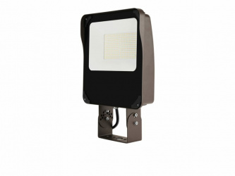 Cooper Lighting Lámpara LED montaje en horquilla, LSF25-YK-PC, Exteriores, Luz Blanca, 25W, 4000 Lúmenes, Bronce 