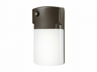 Cooper Lighting Lámpara LED para Pared WP1150LPC, Exteriores, Luz Blanca Frío, 13.6W, 1180 Lúmenes, Bronce 