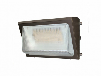 Cooper Lighting Lámpara LED de Pared WPMLED25S, Exteriores, Luz Blanco, 80W, 10640 Lúmenes, Bronce 