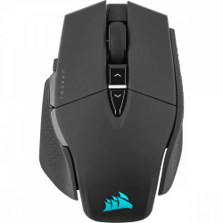 Mouse Gamer Corsair Óptico M65 RGB, Inalámbrico, RF + Bluetooth, 26000 DPI, Negro 