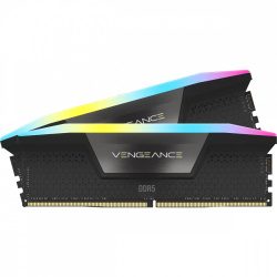 Kit Memoria RAM Corsair Vengeance RGB DDR5, 7200MHz, 32GB (2 x 16GB), CL34, XMP 