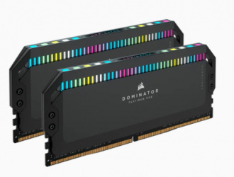 Kit Memoria RAM Corsair Dominator Platinum RGB DDR5, 5200MHz, 32GB (2 x 16GB), CL40, XMP 