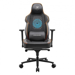 Cougar Silla Gamer NxSys Aero, hasta 160kg, Negro/Naranja 