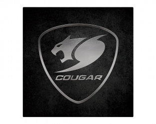 Cougar Tapete para Estaciones de Trabajo Command, Antideslizante, Negro 