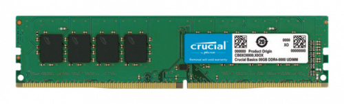 Memoria RAM Crucial Basics DDR4, 3300MHz, 8GB, Non-ECC, CL22 