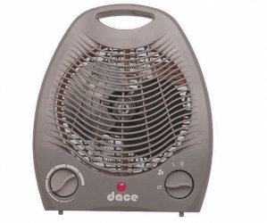 Dace Calefactor CAELECV-0110, 1500W, Gris 