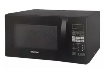 Daewoo Horno de Microondas DMM-1110MB, 1.1 Pies Cúbicos, 1000W, 30L, Negro 