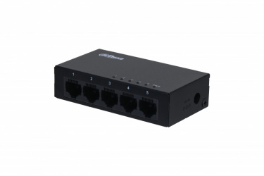 Switch Dahua Gigabit Ethernet PFS3005-5GT, 5 Puertos 10/100/1000Mbps, 10 Gbit/s, 2000 Entradas - No Administrable 