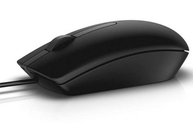 Mouse Dell Óptico MS116, Alámbrico, USB, 1000DPI, Negro 