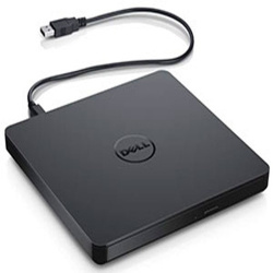 Dell 429-AAUQ Quemador de DVD, DVD±RW 8x, USB 2.0, Externo, Negro 