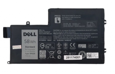 Batería Dell DE1174-O Original, 4 Celdas, 7.4V, 7410mAh, para Latitude E3550/E5450/E5550 