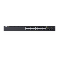 Switch Dell Gigabit Ethernet N1524, 24  Puertos 10/100/1000 Mbps +4 SFP,  128 Gbit/s, 16000 Entradas - Administrable 