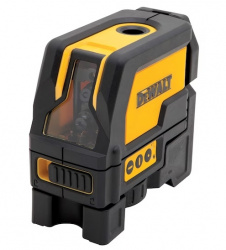 DeWALT Nivel Láser DW0822, hasta 15 Metros, Negro/Amarillo - Incluye Batería 