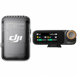 DJI Micrófono Digital Mic 2, Alámbrico, Negro 