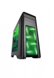 Gabinete Gamer Eagle Warrior Robot X con Ventana, ATX/EATX, USB 2.0/3.0, sin Fuente, Negro 