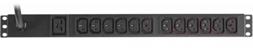 Eaton PDU para Rack 1U, 16A, 240V, 13 Contactos 