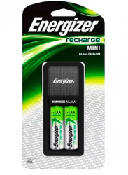 Energizer Cargador CH2PC2 para 1-2 Pilas, AA - Incluye 2 Pilas 