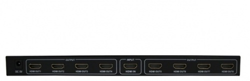 Enson Video Splitter HDMI, 8 Salidas, Negro 